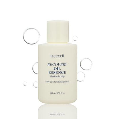 Treecell Recovery Oil Essence 100 ml – Schutz vor Umweltbelastungen, UV-Strahlen und Hitzestyling | Intensive Pflege für trockenes, geschädigtes Haar | Nicht fettend | Reduziert Haarbruch