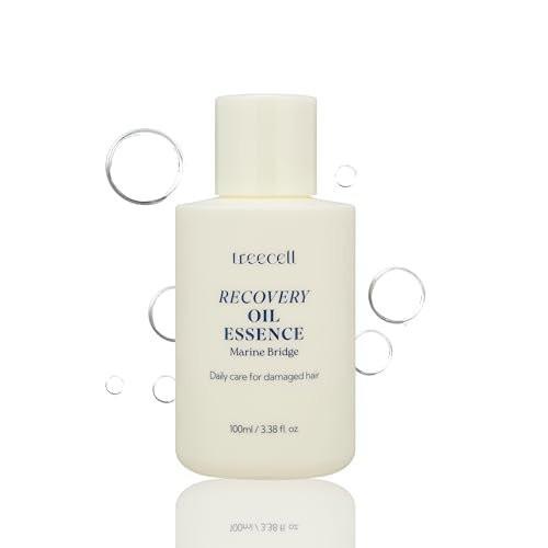 Treecell Recovery Oil Essence 100 ml – Schutz vor Umweltbelastungen, UV-Strahlen und Hitzestyling | Intensive Pflege für trockenes, geschädigtes Haar | Nicht fettend | Reduziert Haarbruch
