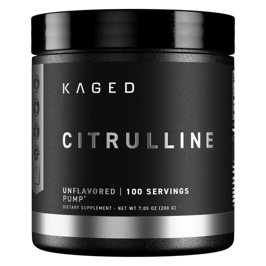 Kaged L-Citrullin Pulver | Ungeschmackt | Verbesserte Pumpen | Steigerung der Muskelvaskularität | Stickstoffmonoxid-Booster | Nahrungsergänzungsmittel für Männer & Frauen | 100 Portionen