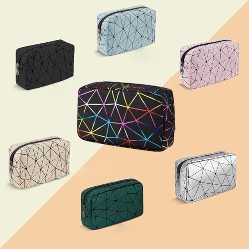 Likesing Damen Perioden-Tasche aus Leder, Aufbewahrungstasche für Damenbinden, tragbare Menstruationsbinden-Tasche, kleine Make-up-Tasche (Schwarz)