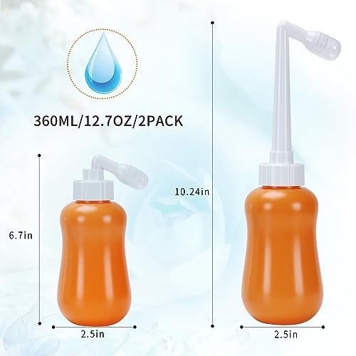 Peri Flasche für die Nachsorge – postpartum Essenzielle, feminine Pflege Orange
