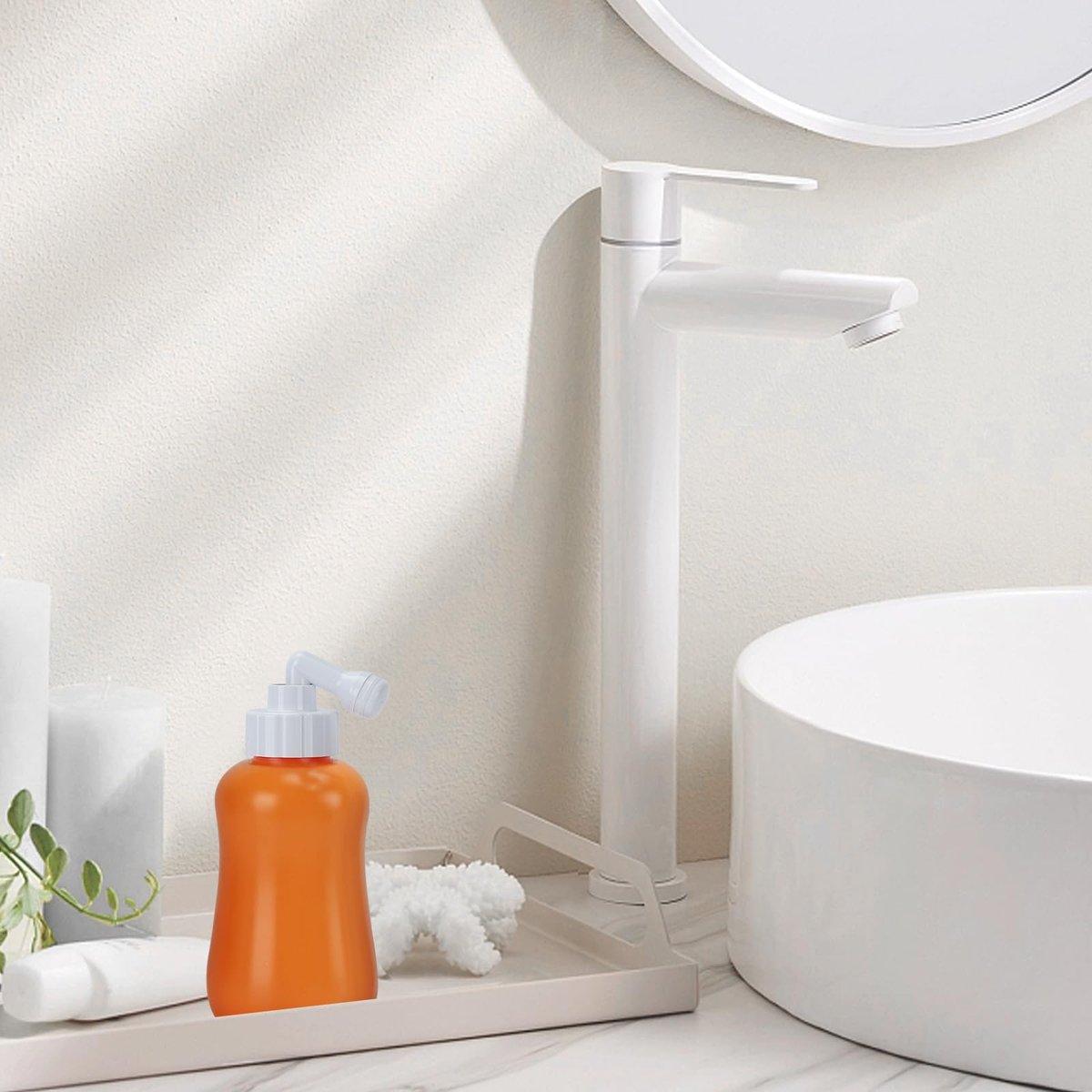 Peri Flasche für die Nachsorge – postpartum Essenzielle, feminine Pflege Orange