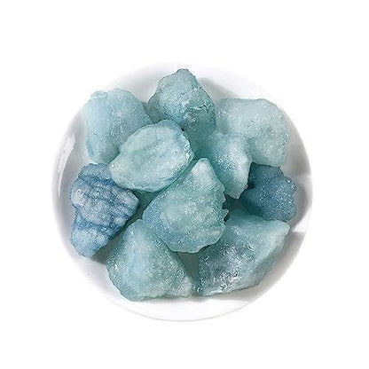 Aquamarin Rohkristalle, Große 1,25-2,0 Zoll Heilsteine, Natürliche Rohsteine zum Trommeln, Cabochonieren, Brunnensteine, Dekoration, Polieren, Drahtwickeln, Wicca & Reiki