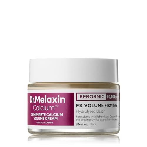 Dr.Melaxin Calcium Intense Firming Cream mit Kollagen & Elastin – Lifting & Volumizing Gesichtscreme für erschlaffte Haut, Niacinamide für aufpolsternde Pflege, 50 ml