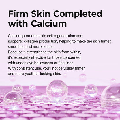 Dr.Melaxin Calcium Intense Firming Cream mit Kollagen & Elastin – Lifting & Volumizing Gesichtscreme für erschlaffte Haut, Niacinamide für aufpolsternde Pflege, 50 ml