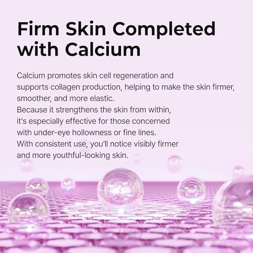 Dr.Melaxin Calcium Intense Firming Cream mit Kollagen & Elastin – Lifting & Volumizing Gesichtscreme für erschlaffte Haut, Niacinamide für aufpolsternde Pflege, 50 ml
