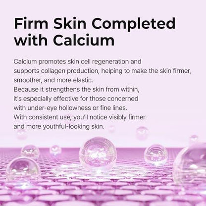 Dr.Melaxin Calcium Intense Firming Cream mit Kollagen & Elastin – Lifting & Volumizing Gesichtscreme für erschlaffte Haut, Niacinamide für aufpolsternde Pflege, 50 ml
