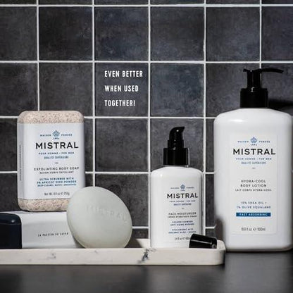 Mistral Festes Shampoo für Männer, Cool Marine – 110 g