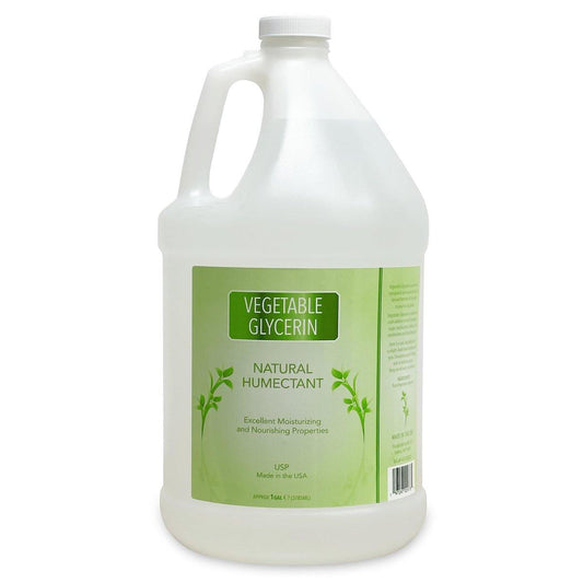 Pflanzliches Glycerin 1 Gallone – USP Kosher Food Grade, 100% pflanzliches Glycerin, natürlicher Feuchthaltemittel für Seifen, Feuchtigkeitscremes, Gesichtsreiniger und mehr