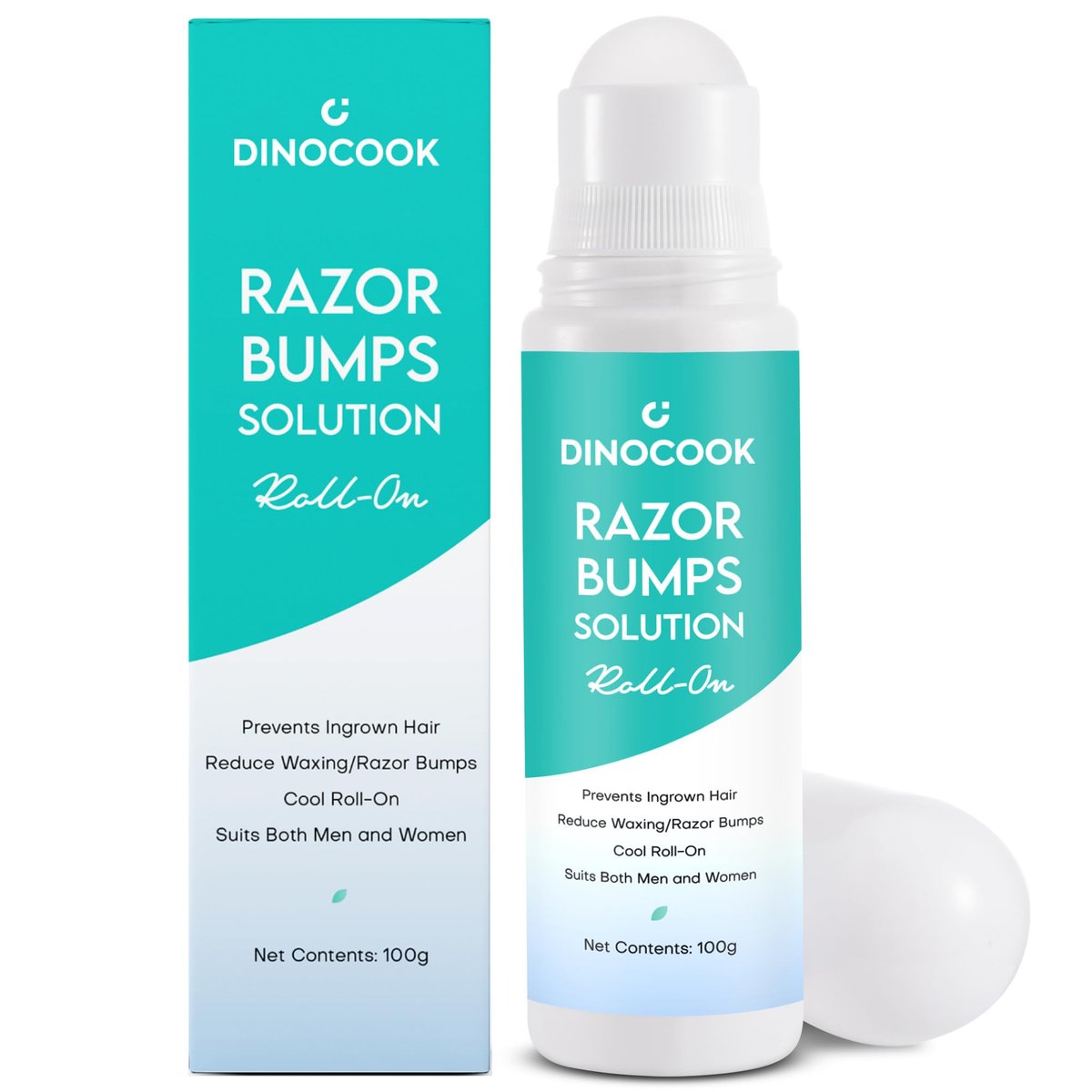 Razor Bumps Behandlung für Frauen und Männer, Eingewachsene Haare Behandlung, Rasurbump Behandlung für Bikini-Zone, Gesicht, Hals, Beine und Achseln, After Shave für Frauen und Männer, Eingewachsenes Haar Serum