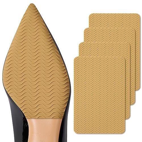 GQTJP Schuhsohlen-Schutz Unterseite, selbstklebende Griffe, rutschfeste Pads, Sohlenschutz, Anti-Rutsch-Griffe für Schuhsohlen
