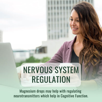 Dilib Magnesium Glycinat Flüssig – 500mg Magnesium, Ashwagandha, L-Theanin & Kamille – Vegan, Erdbeergeschmack – Stressabbau, Knochen- & Muskelunterstützung – 59 ml