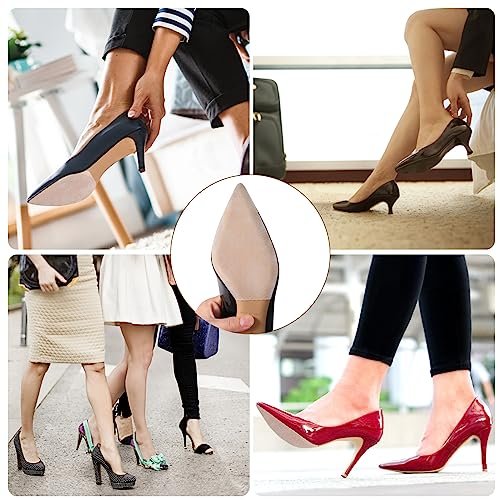 GQTJP Schuhsohlenschutz – Rutschfeste Anti-Rutsch-Pads, transparente Schuhgriffe für besseren Halt