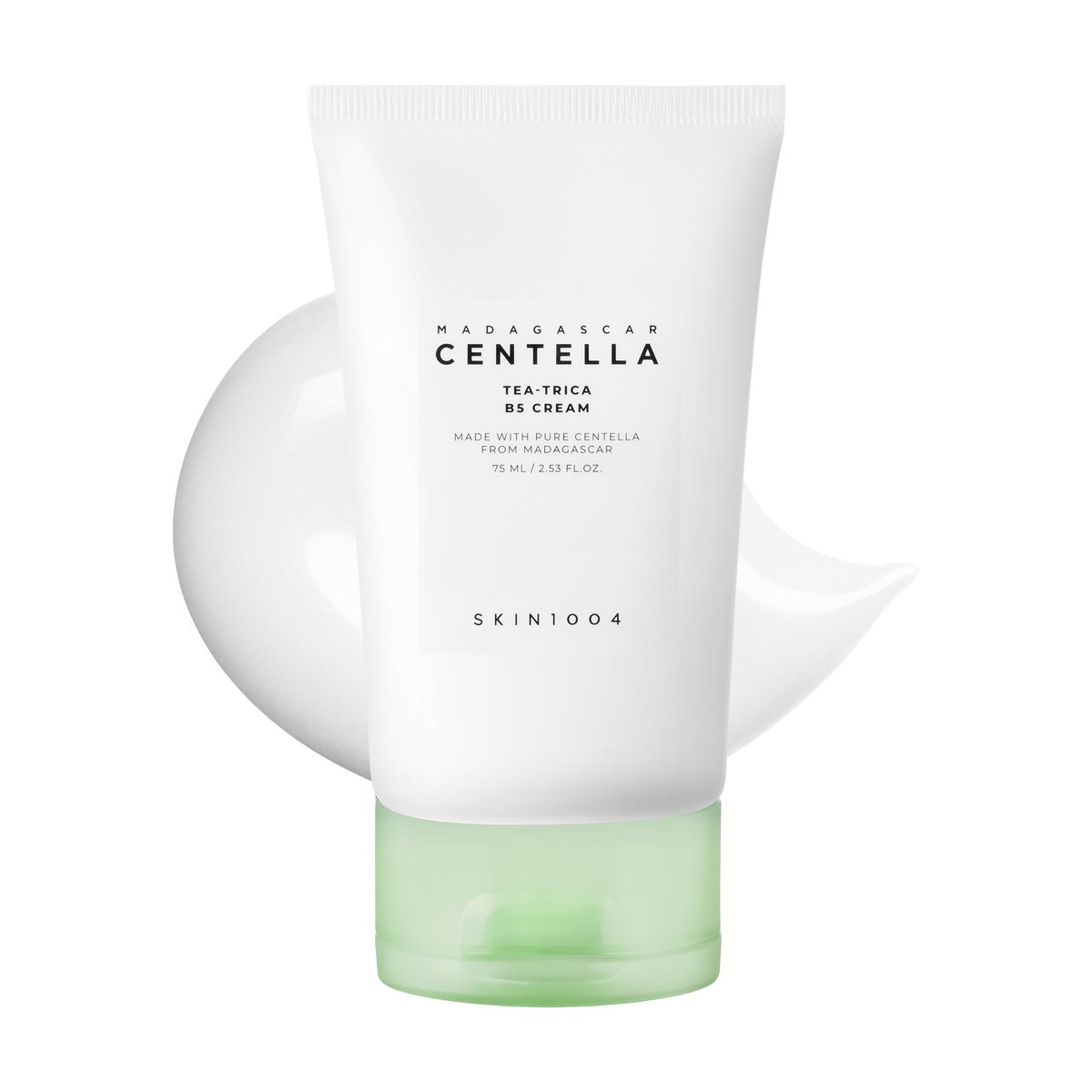 SKIN1004 Tea-Trica B5 Cream – Beruhigende & feuchtigkeitsspendende Gesichtscreme mit Centella Asiatica & Panthenol B5, Gel-Cica-Creme mit Teebaum & Centella, koreanische Hautpflege, 75 ml