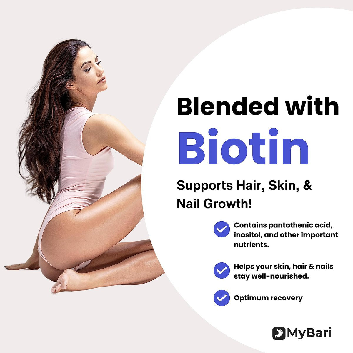 MyBari All-in-One Bariatrisches Multivitamin mit Eisen – Hergestellt in den USA – für Männer & Frauen – Unterstützt Magenverkleinerung & Bypass mit 42+ Obst- & Gemüsemischung – 60 flüssige Kapseln