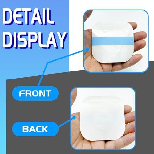 Wasserdichte G7 Overpatch-Folie für Dexcom G7 – 100 Stück, transparent, atmungsaktiv, hautfreundlich, bis zu 10 Tage Halt