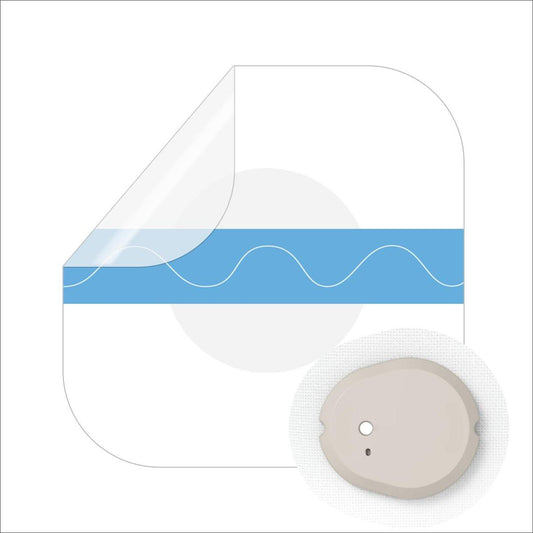 Wasserdichte G7 Overpatch-Folie für Dexcom G7 – 100 Stück, transparent, atmungsaktiv, hautfreundlich, bis zu 10 Tage Halt