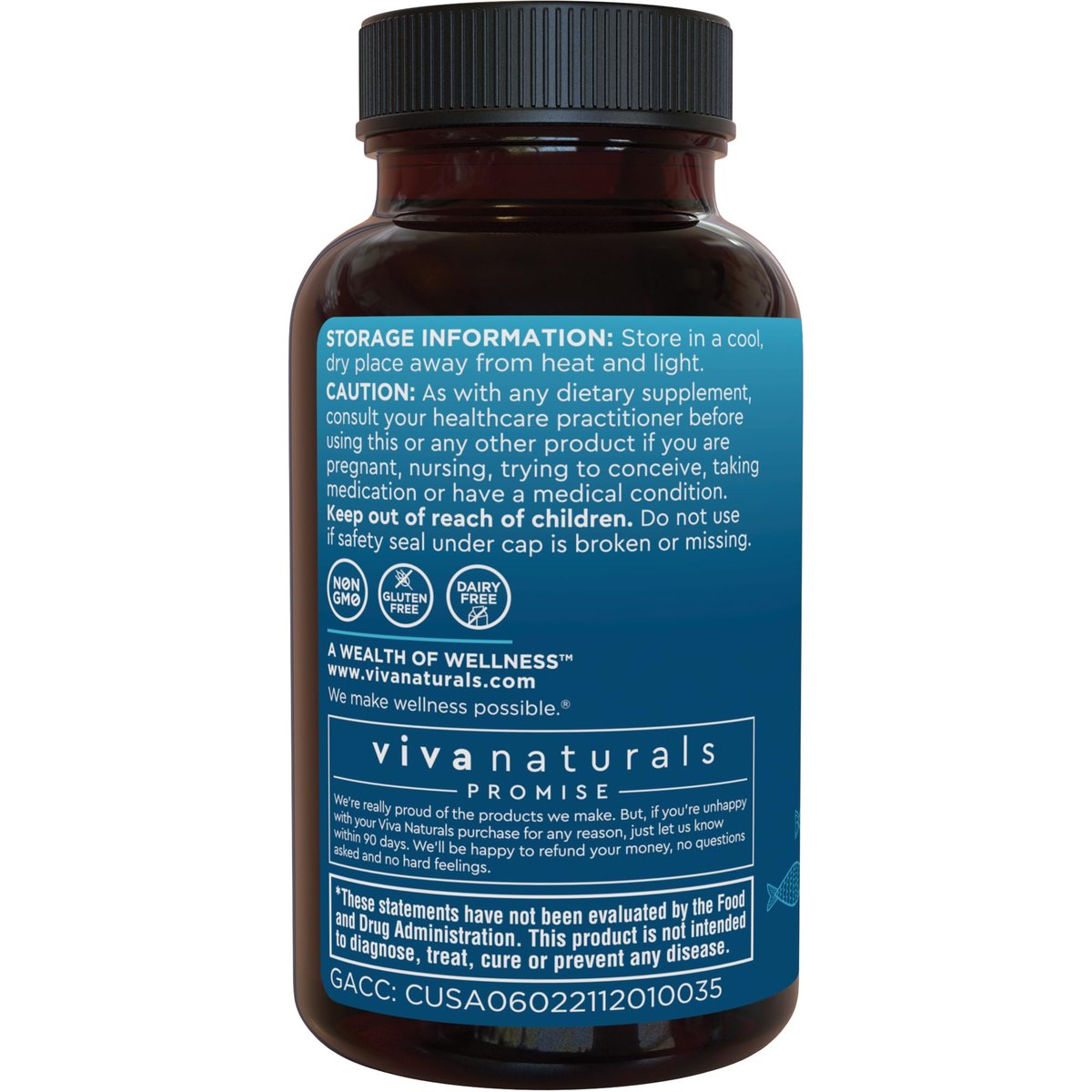 Viva Naturals Omega-3 Fischöl, Triple Strength, 2500 mg, 30 Softgels – Re-veresterte Omega-3-Fettsäuren mit EPA, DHA, DPA - Pescatarier-freundlich