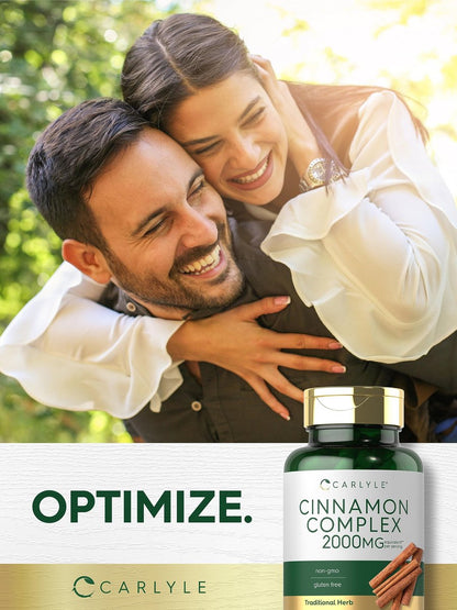 Carlyle Ceylon Zimt Komplex mit Gymnema und Maulbeere | 150 Kapseln | Non-GMO, Glutenfrei