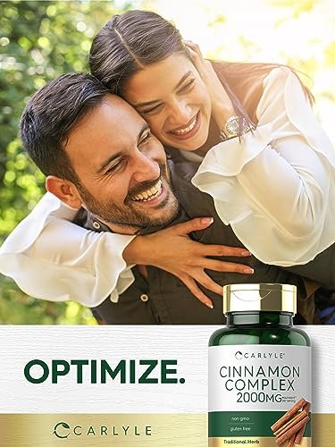 Carlyle Ceylon Zimt Komplex mit Gymnema und Maulbeere | 150 Kapseln | Non-GMO, Glutenfrei