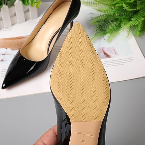 GQTJP Schuhsohlen-Schutz Unterseite, selbstklebende Griffe, rutschfeste Pads, Sohlenschutz, Anti-Rutsch-Griffe für Schuhsohlen