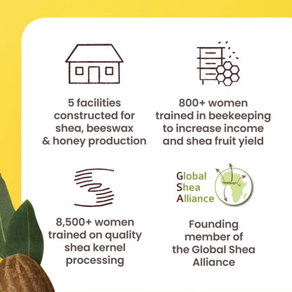Burt's Bees Shea + Tropical Fruit Verwöhnende Hand- und Körperbutter, nicht fettend, antioxidantienreich für strahlende Haut, nicht reizend, Hautpflege natürlichen Ursprungs, 311 g
