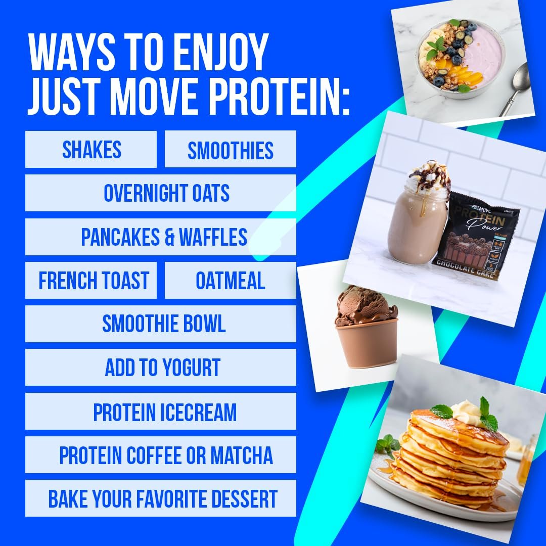 Just Move Protein Probierpaket Bundle – 7 Geschmacksrichtungen