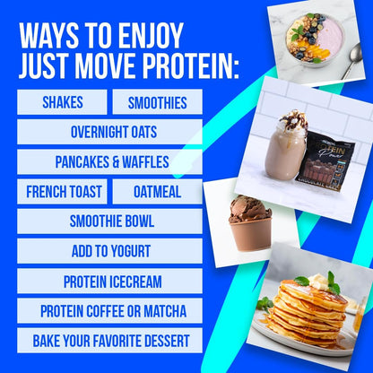 Just Move Protein Probierpaket Bundle – 7 Geschmacksrichtungen