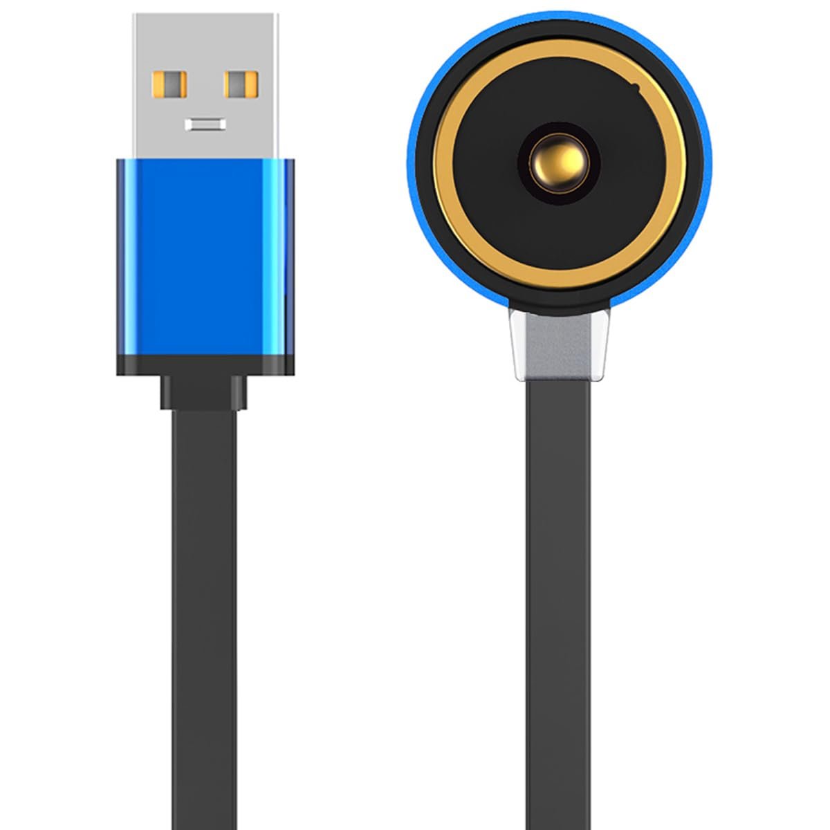 Kissmart MCC 1A Ladegerät für Olight ArkPro, Arkfeld Ultra/Pro/UV, Baldr Pro R, Obulb Pro, Perun 2 Mini, Valkyrie PL-Pro, Baton S1R II, Baton3 | Ersatz-USB-Ladekabel für Taschenlampen (1m/3,3ft)