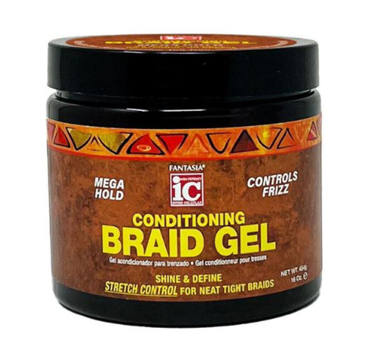 Fantasia IC Conditioning Braid Gel 16 oz – Pflegendes Zopfgel für perfekte Frisuren