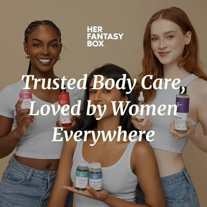 Her Fantasy Box | Fresh & Clean – Borsäure für pH-Balance, Geruchskontrolle & Komfort – 30 Kapseln