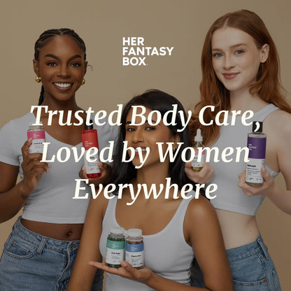 Her Fantasy Box | Fresh & Clean – Borsäure für pH-Balance, Geruchskontrolle & Komfort – 30 Kapseln