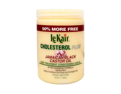 Le Kair Cholesterol Plus Jamaican Black Castor Oil Tiefenpflege-Conditioner 24 oz.