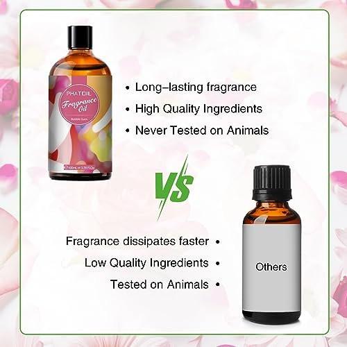 PHATOIL Duftöl Bubble Gum 100ml – Aromatherapie Öl für Diffuser, Kerzen- und Seifenherstellung