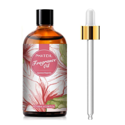 PHATOIL Japanische Magnolie Duftöl 100 ml – Aromatherapie Öl für Diffuser, DIY Kerzen & Seifen