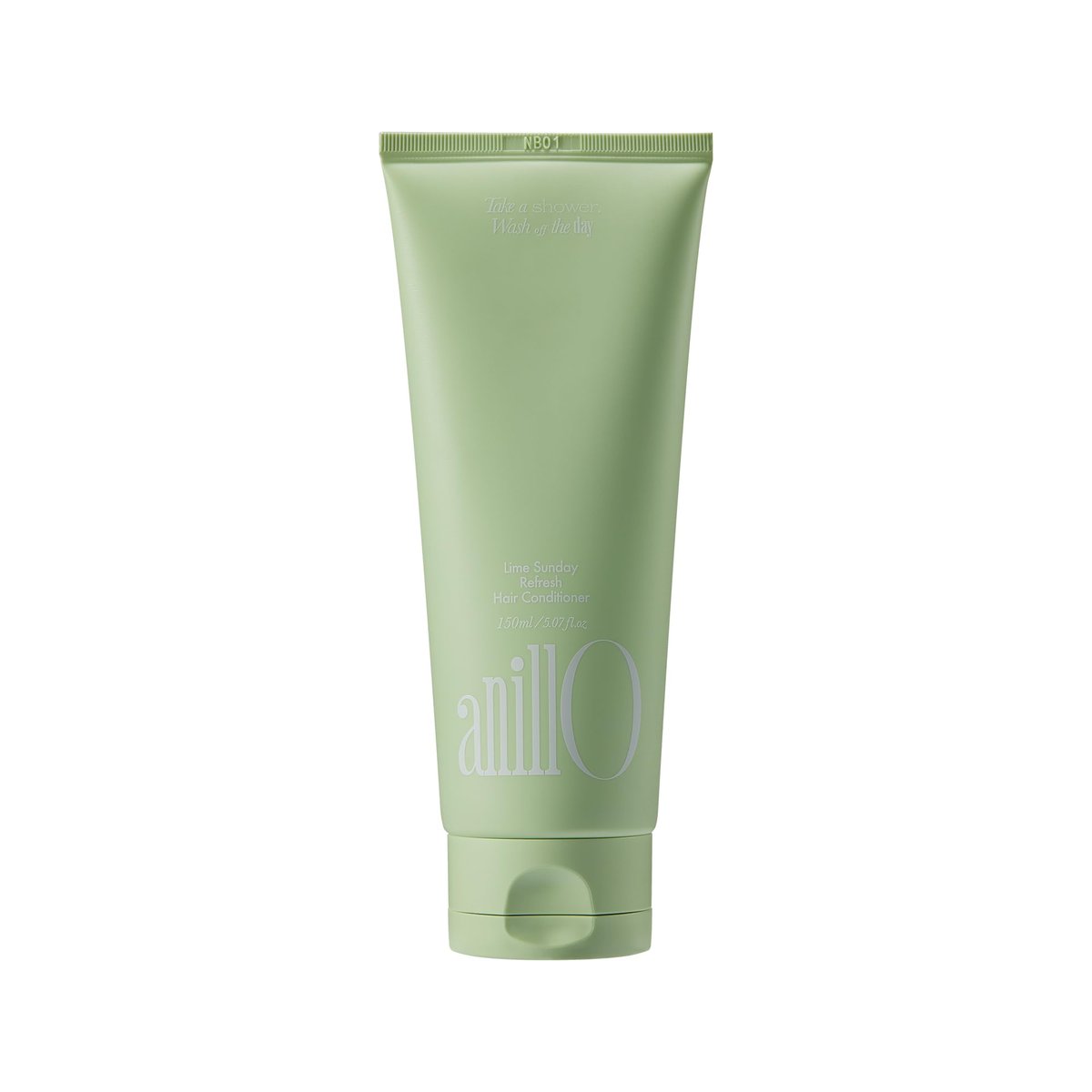 ANILLO Lime Sunday Refresh Haarconditioner mit Vitamin C, Protein, Aminosäure, Ceramid, Panthenol – gegen Spliss und für mehr Vitalität, Limetten-Zitrus-Duft, parabenfrei (150 ml / 5,07 Fl. Oz)
