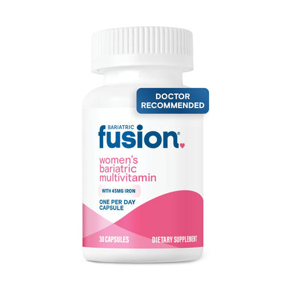Bariatric Fusion Bariatrisches Multivitamin mit Eisen für Frauen | Haar-, Haut- und Nagelkomplex gegen Haarausfall nach bariatrischer Operation & GLP-1 | 30 Kapseln | 1-Monats-Vorrat