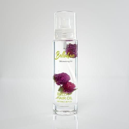 Bellahair Luxuriöses Naturhaaröl mit Amaranth-Öl – für Haarwachstum, Frizz-Kontrolle, Spliss-Reparatur und tiefe Feuchtigkeitspflege, 60 ml