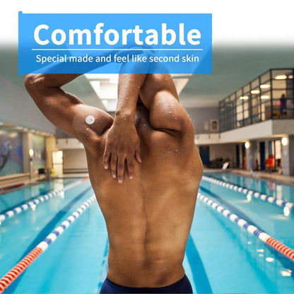 Wasserdichte Aufkleber für Freestyle Libre 3 Sensorabdeckungen – 50 Stück wasserdichte CGM-Pflaster für Freestyle Libre 3 (6,5 cm)