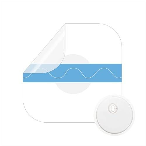 Wasserdichte Aufkleber für Freestyle Libre 3 Sensorabdeckungen – 50 Stück wasserdichte CGM-Pflaster für Freestyle Libre 3 (6,5 cm)