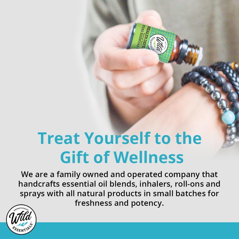 Wild Essentials Weißer Salbei 100% Reines Ätherisches Öl - 10ml, Premium-Qualität, Hergestellt und Abgefüllt in den USA, Reinigend, Klärend, Entspannend