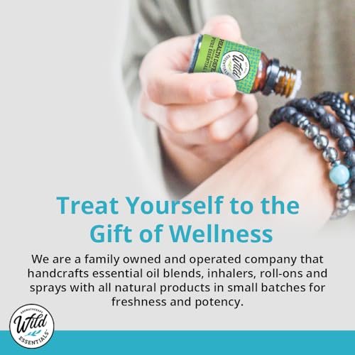Wild Essentials Weißer Salbei 100% Reines Ätherisches Öl - 10ml, Premium-Qualität, Hergestellt und Abgefüllt in den USA, Reinigend, Klärend, Entspannend
