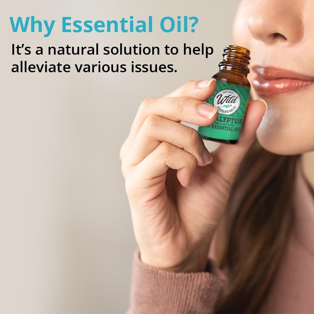 Wild Essentials Weißer Salbei 100% Reines Ätherisches Öl - 10ml, Premium-Qualität, Hergestellt und Abgefüllt in den USA, Reinigend, Klärend, Entspannend