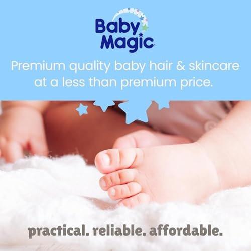 Baby Magic Beruhigendes Haar- und Körperwaschmittel, Vanille & Hafer, 30 Fl Oz – Sanfte Reinigung für Babys empfindliche Haut