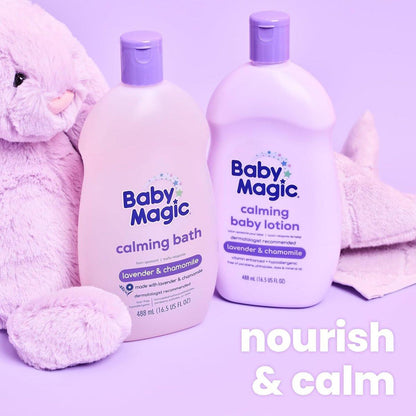 Baby Magic Calming Baby Bad – 16,5 Fl Oz, sanfte Reinigung für Babys Haut