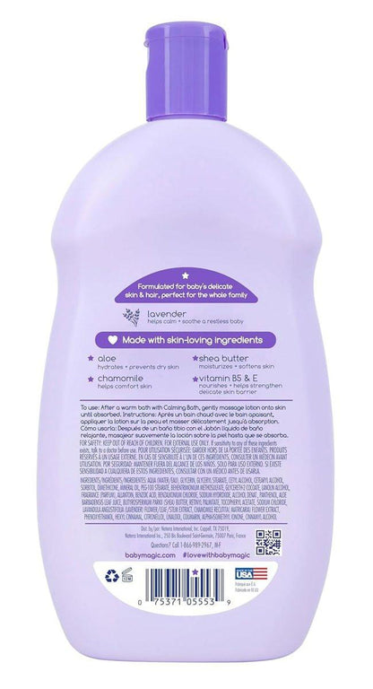 Baby Magic Calming Baby Bad – 16,5 Fl Oz, sanfte Reinigung für Babys Haut