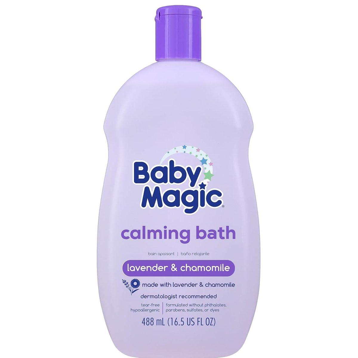 Baby Magic Calming Baby Bad – 16,5 Fl Oz, sanfte Reinigung für Babys Haut