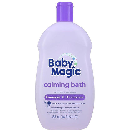 Baby Magic Calming Baby Bad – 16,5 Fl Oz, sanfte Reinigung für Babys Haut