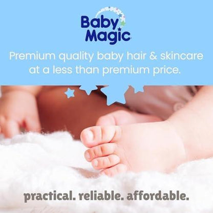 Baby Magic Beruhigendes Haar- und Körperwaschmittel, Vanille & Hafer, 30 Fl Oz – Sanfte Reinigung für Babys empfindliche Haut