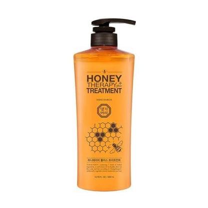 Daeng Gi Meo Ri Professional Honey Therapy Treatment – Feuchtigkeitsspendende Haarkur mit 4 Pflegestoffen für strahlendes Haar, 500 ml